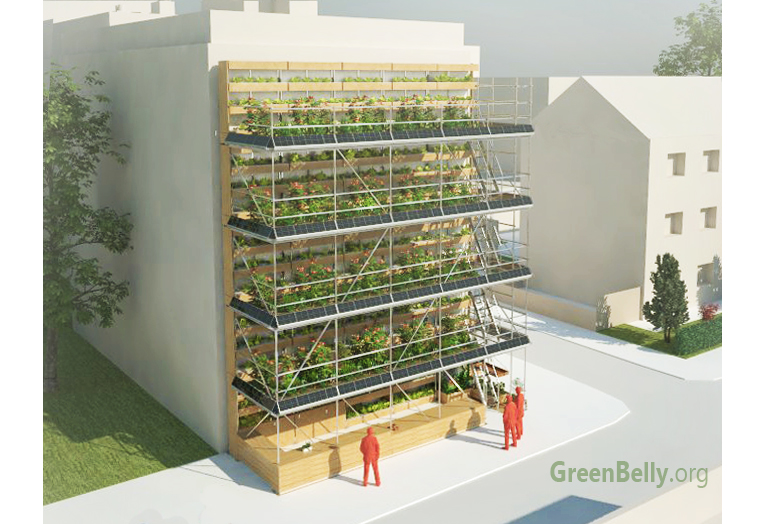 Vertical Urban Garden by Alex Losada